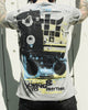 Cadet Grey Boombox Tee Cadet Grey Boombox Tee