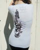 Alice Blue Floral Guitar Tee Alice Blue Floral Guitar Tee