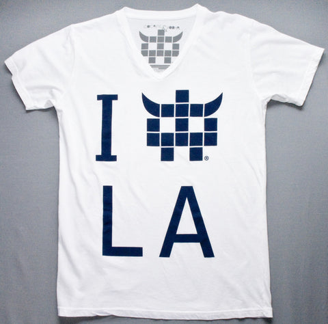 Optic White LA Logo Tee Optic White LA Logo Tee