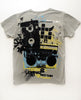 Cadet Grey Boombox Tee Cadet Grey Boombox Tee