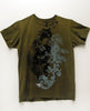 Olive Green Boombox Tee Olive Green Boombox Tee