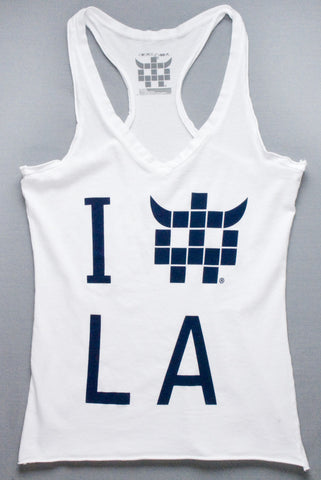 Optic White LA Logo Tank